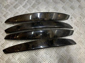 Б/У Молдинг накладка карт двери дерево декор BMW X3 E83 LCI 51413422579 / 51413422580 51413448623 / 51413448624 фото
