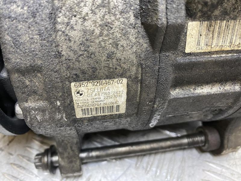 Б/У Компресор кондиционера N57 D30A BMW X3 F25 F20 F30 F36 F26 64506805025 64506805025 фото