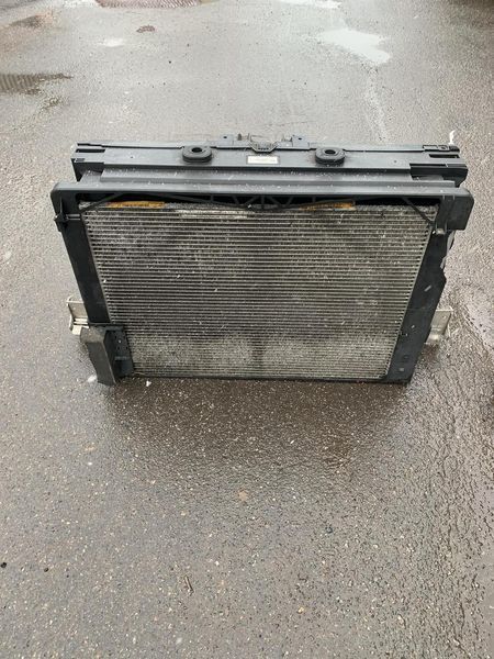 Радіатор двигуна BMW 5 F10 N46D20C 17118509177 17118509177 фото