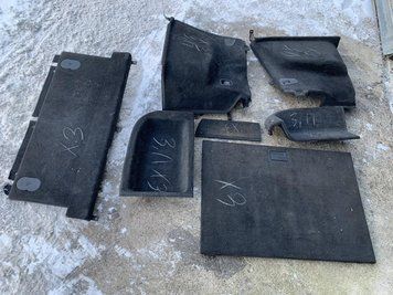 Б/У Полка багажника накладка BMW X3 E83 51473419083 / 51473419076 51473419083 / 51473419076 фото