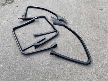 Б/У Комплект накладок дверей внутренние BMW X3 F25 51337205583 / 51337205584 51337205583 / 51337205584 фото